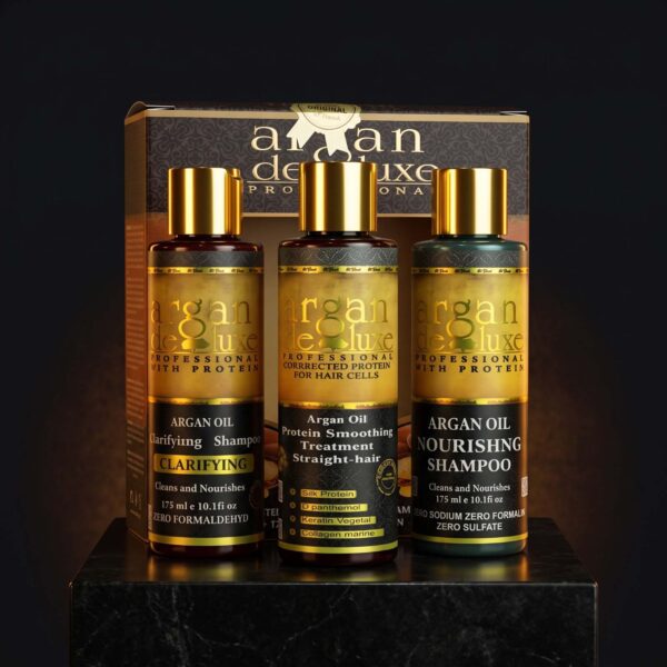 مصحح البروتين أرجان ديلوكس 3 خطوات | Argan Deluxe Corrected Protein