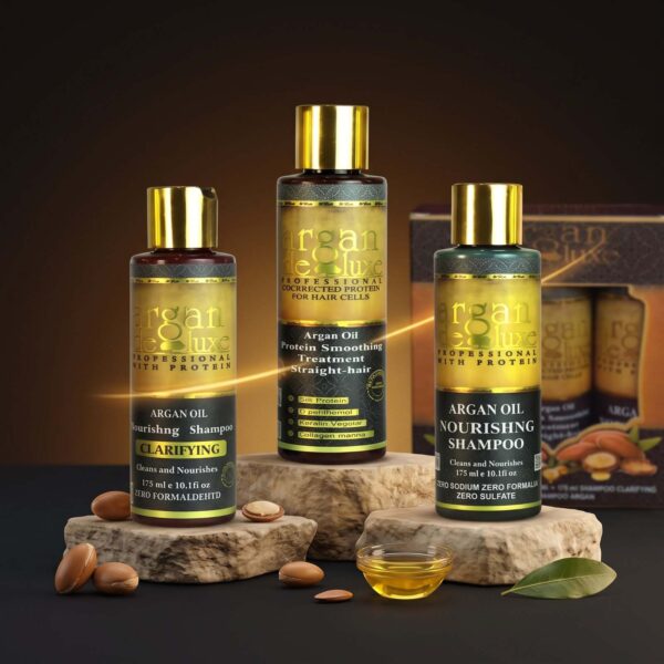 مصحح البروتين أرجان ديلوكس 3 خطوات | Argan Deluxe Corrected Protein